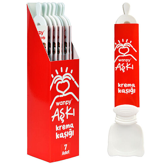 Wanpy Creamy Treat Kedi Ödülü Krema Kaşığı - 7 Adet - 1