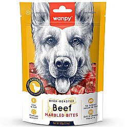 Wanpy Oven Roasted Marbled Biftek Et Parçaları Köpek Ödülü 100 Gr - Wanpy