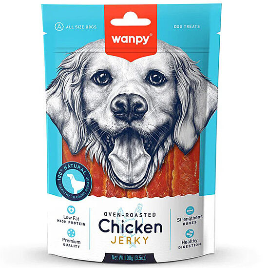 Wanpy Oven Roasted Gerçek Tavuk Fileto Köpek Ödülü 100 Gr - 1