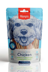 Wanpy - Wanpy Oven Roasted Tavuklu Morina Balıklı Köpek Ödülü 100 Gr