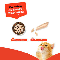 Wanpy Pure Mackerel Fillet Uskumru Balık Fileto Kedi Ödülü 25 Gr - 2