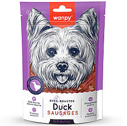 Wanpy Oven Roasted Gerçek Ördek Sausages Köpek Ödülü 100 Gr - Wanpy