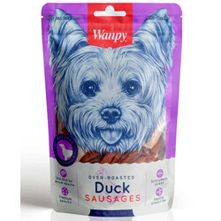 Wanpy - Wanpy Oven Roasted Gerçek Ördek Sausages Köpek Ödülü 100 Gr