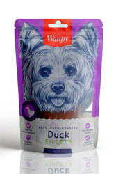 Wanpy - Wanpy Oven Roasted Yumuşak Gerçek Ördek Fileto Köpek Ödülü 100 Gr