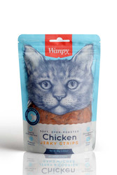 Wanpy - Wanpy Oven Roasted Jerky Strips Yumuşak Tavuklu Kedi Ödülü 80 Gr
