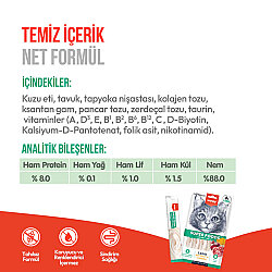 Wanpy Superfood Kuzulu, Pancar ve Zerdeçallı Krema Kedi Ödülü 5x14 Gr - 4