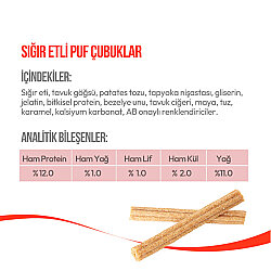 Wanpy Tahılsız Sığır Etli Köpek Çiğneme Ödülü 100 Gr - 3