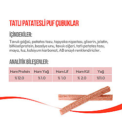 Wanpy Tahılsız Tatlı Patatesli Köpek Çiğneme Ödülü 100 Gr - 4