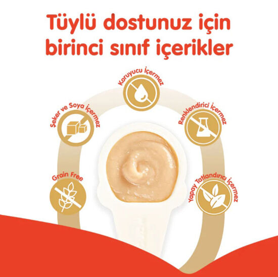 Wanpy Tavuklu Kaşıklı Kedi Ödül Kreması 10 x 16 Gr - 160 Gr - 2