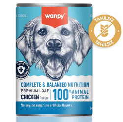 Wanpy Complete Balanced Tavuklu Tahılsız Köpek Konservesi 375 Gr x 6 Adet - 3