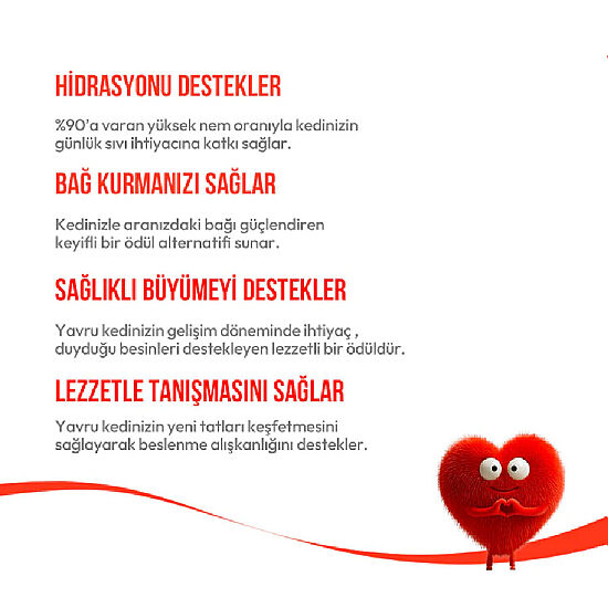 Wanpy Tavuklu ve Morinalı Yavru Kedi Krema Ödülü 5x14 Gr - 4