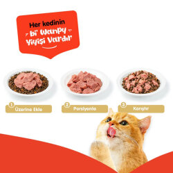 Wanpy Ton Balıklı Tahılsız Kedi Konservesi 375 Gr x 6 Adet - 4