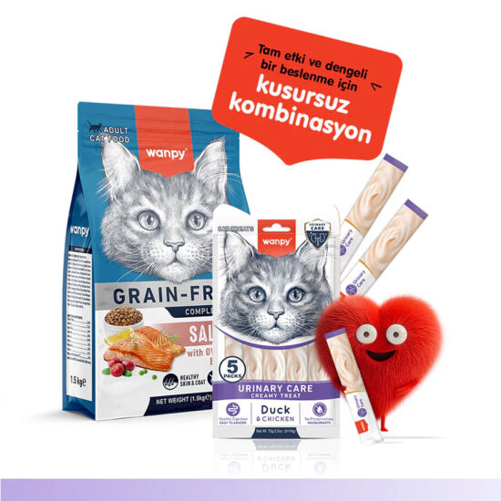Wanpy Urinary Care Ördek ve Tavuklu Krema Ödül 5 x 14 Gr - 7