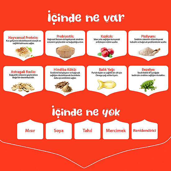 Wanpy with Oven Baked Bites Tahılsız Somonlu Kedi Kuru Maması 1,5 Kg - 5