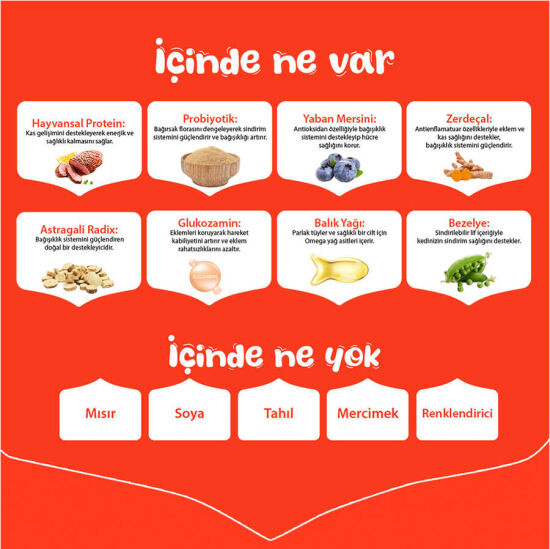 Wanpy with Oven Baked Bites Tahılsız Ördekli Yetişkin Köpek Kuru Maması 1,5 Kg - 2