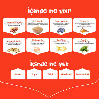 Wanpy with Oven Baked Bites Tahılsız Ördekli Yetişkin Köpek Kuru Maması 1,5 Kg