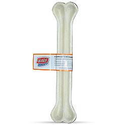 Warf Sığır Derisi Köpek Beyaz Ödül Kemiği 300 - 320 Gr - 30 Cm - Warf