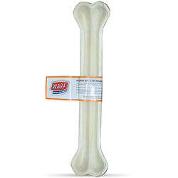 Warf - Warf 6005 Sığır Derisi Köpek Beyaz Ödül Kemiği 300 - 320 Gr - 30 Cm