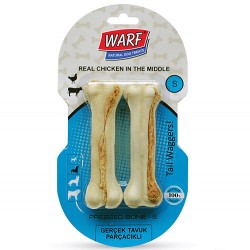 Warf - Warf 6044 Tavuk Etli Köpek Ödül Kemiği 115 Gr - 12,5 Cm (2'li Paket)