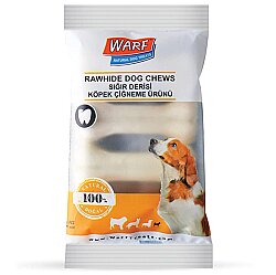 Warf Sığır Derisi Köpek Ödül Kemiği 100 Gr (4 lü Paket) - Warf