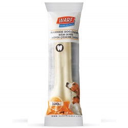 Warf - Warf Sığır Derisi Köpek Beyaz Ödül Kemiği 90 Gr - 15,5 Cm