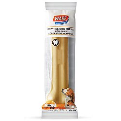 Warf Sığır Derisi Köpek Naturel Ödül Kemiği 150 Gr - 20,5 Cm - Warf