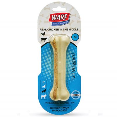 Warf 6068 Tavuk Etli Köpek Ödül Kemiği 103 Gr - 15,5 Cm