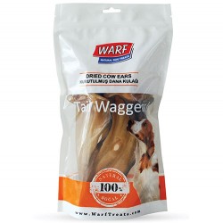 Warf - Warf 6039 Naturals Kurutulmuş Dana Kulağı Köpek Ödülü (3'lü Paket)