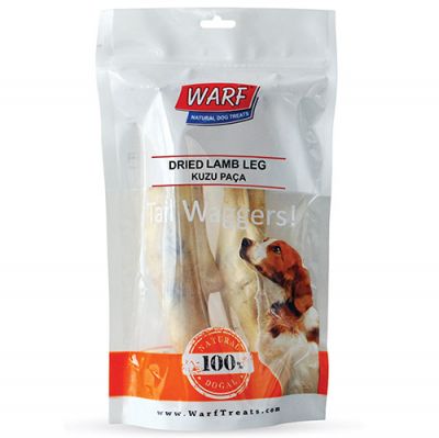Warf Naturals Kurutulmuş Kuzu Paça Köpek Ödülü (2 li Paket)