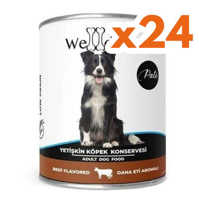Welldone Dana Etli Pate Yetişkin Köpek Konservesi 415 Gr x 24 Adet