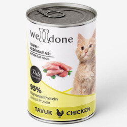 WellDone - Welldone Kitten Tavuk Etli Pate Yavru Kedi Konservesi 400 Gr
