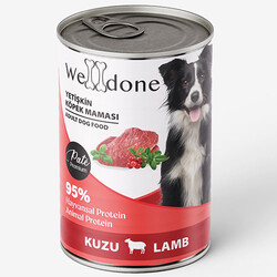 WellDone - Welldone Kuzu Etli Pate Yetişkin Köpek Konservesi 415 Gr