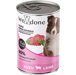 Welldone Puppy Kuzu Etli Pate Yavru Köpek Konservesi 415 Gr - WellDone