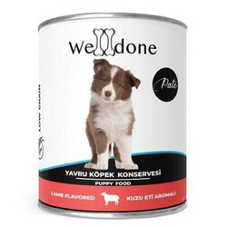 WellDone - Welldone Puppy Kuzu Etli Pate Yavru Köpek Konservesi 415 Gr
