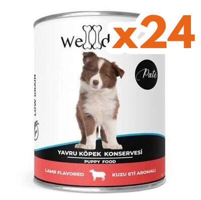 Welldone Puppy Kuzu Etli Pate Yavru Köpek Konservesi 415 Gr x 24 Adet - 1