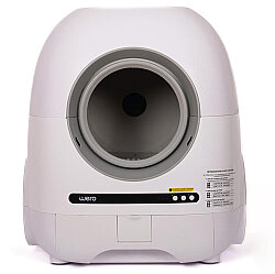 Wero Akıllı Otomatik Kedi Tuvaleti - Kum Kabı Pro Beyaz HD Kameralı 74 Lt + 9 Lt - 3