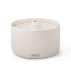 Wero Otomatik Kedi ve Köpek Su Sebili (Seramik) - 2 Lt (Beyaz) - Thumbnail