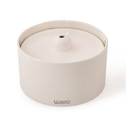 Wero Otomatik Kedi ve Köpek Su Sebili (Seramik) - 2 Lt (Beyaz) - Thumbnail