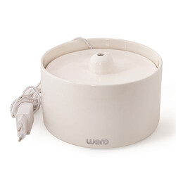 Wero Otomatik Kedi ve Köpek Su Sebili (Seramik) - 2 Lt (Beyaz) - Thumbnail