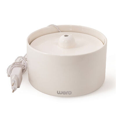 Wero Otomatik Kedi ve Köpek Su Sebili (Seramik) - 2 Lt (Beyaz)
