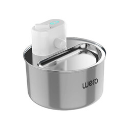 Wero Otomatik Kedi ve Köpek Su Su Sebili (Paslanmaz Çelik) - Hareket Sensörü 3.5 Lt - Thumbnail