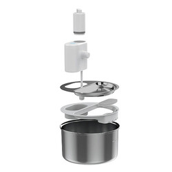 Wero Otomatik Kedi ve Köpek Su Su Sebili (Paslanmaz Çelik) - Hareket Sensörü 3.5 Lt - Thumbnail