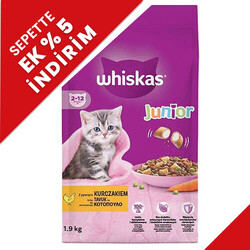 Whiskas - Whiskas Kitten Yavru Tavuklu Kedi Maması 1,9 Kg