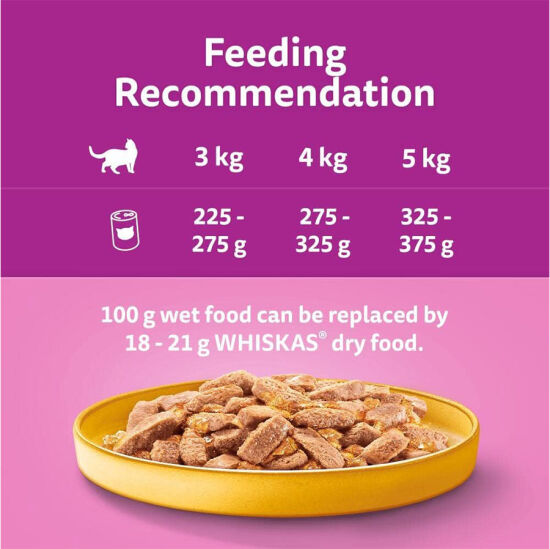 Whiskas Gravy Soslu Tavuk Etli Kedi Konservesi 400 Gr - 7