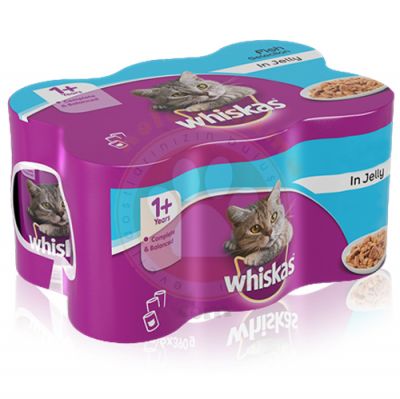 Whiskas Jöle İçinde Ton Balıklı Kedi Konservesi 400 Gr - (12 Adet x 400 Gr)