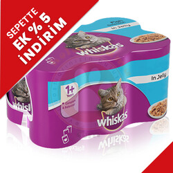 Whiskas - Whiskas Jöle İçinde Ton Balıklı Kedi Konservesi 400 Gr - (12 Adet x 400 Gr)