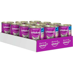 Whiskas Jöle İçinde Ton Balıklı Kedi Konservesi 400 Gr - (12 Adet x 400 Gr) - Whiskas