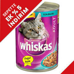Whiskas - Whiskas Jöle İçinde Ton Balıklı Kedi Konservesi 400 Gr
