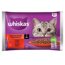 Whiskas Pouch Etli Seçenekler Kedi Yaş Maması 85 Gr x 4 Adet - Whiskas