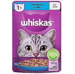 Whiskas Pouch Jöleli Ton Balıklı Kedi Yaş Maması 85 Gr - Whiskas
